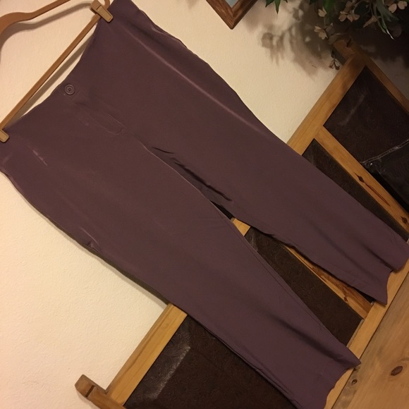 Metro style mauve trousers stretch NWT 20 - Picture 2 of 6